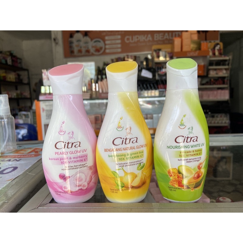 &lt;cc,x&gt; 120 ml -- citra nourishing uv white lotion -- handbody lotion citra nourishing avocado