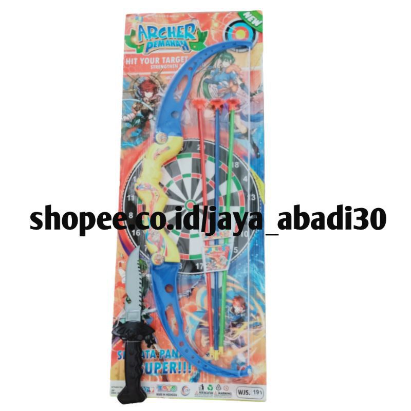 WJS 191 - Mainan Panah Besar + Belati  mika WJS191