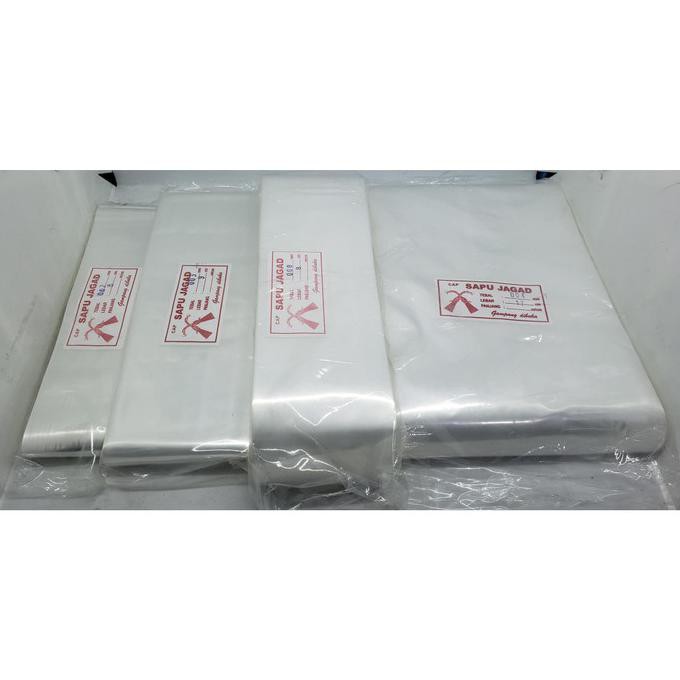 PLASTIK PP ROLL TEBAL 0.8 MICRON LEBAR 7 CM
