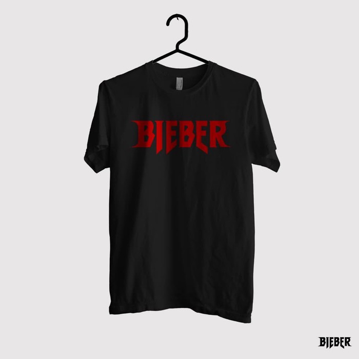 Kaos Justin Bieber - Bieber Logo