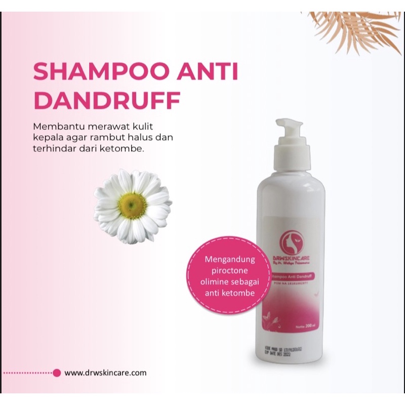 Sampo anti dandruff/anti ketombe ampuh by Drw skincare