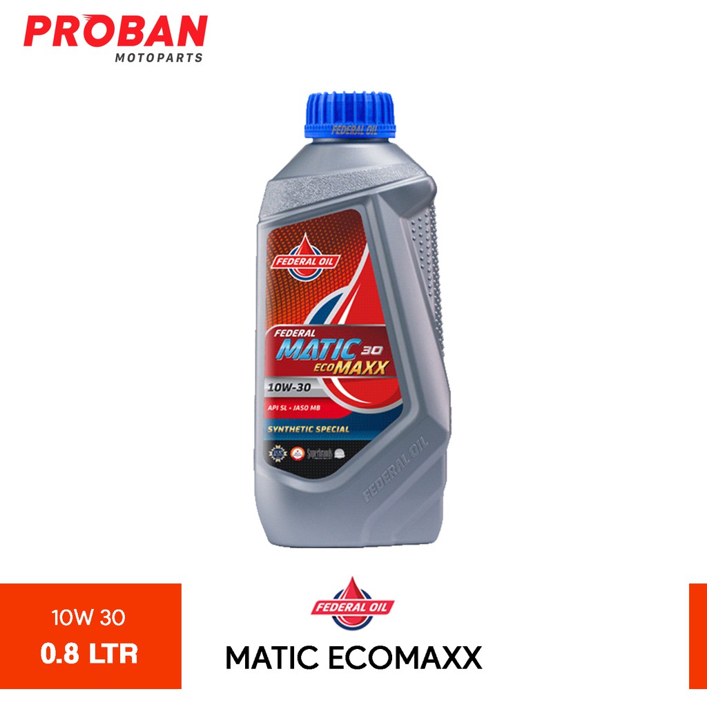 

FEDERAL MATIC ECOMAXX 30 JASO 0.8LTR SL MB