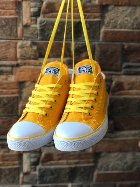 Sepatu TERBARU sneakers kuning Lis kuning