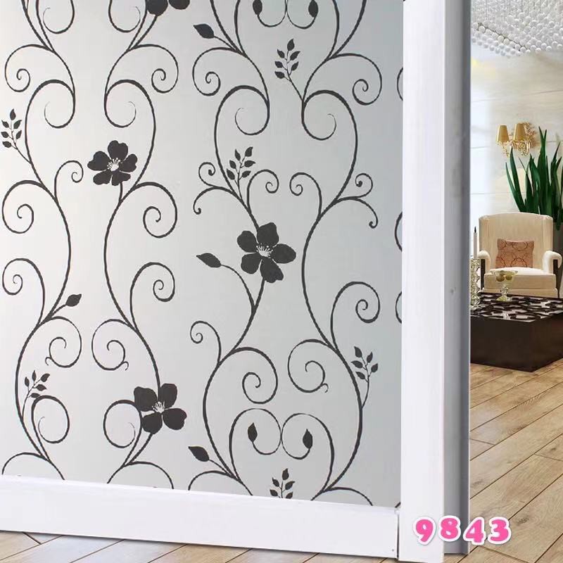 Stiker Kaca Jendela Rumah Modern Praktis Murah Sticker Kaca Film Wallpaper harga Permeter