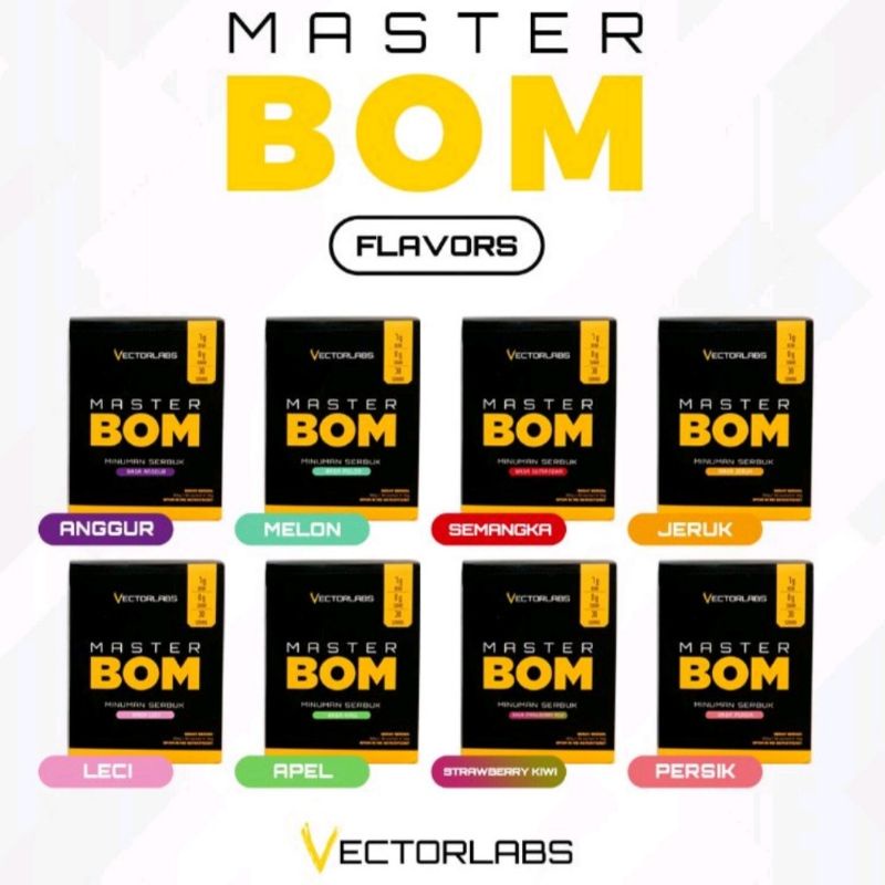 PROMO!! 2 BOX MASTER BOM 60 SACHET X 2 BOX MASTER BCAA EVOLENE MURAH HALAL BPOM