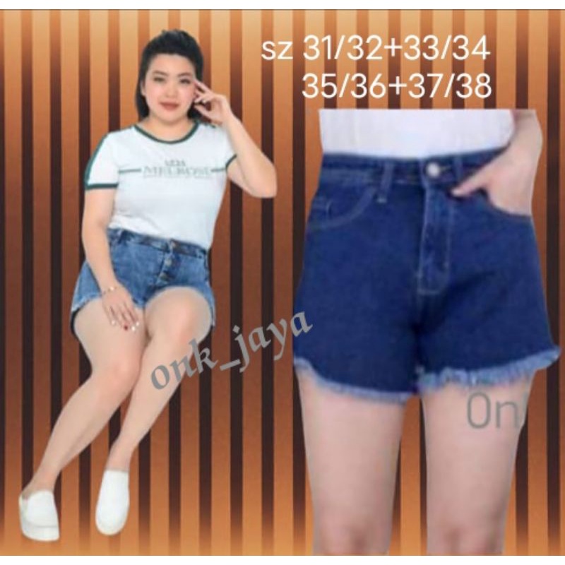 Jumbo Jeans Pendek Sexy Pants 31-38-40/ Celana Hotpants jeans rawis