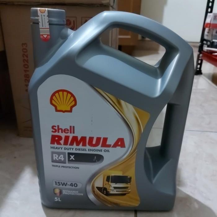 Oli Diesel Shell Rimula R4 15W-40 5Liter