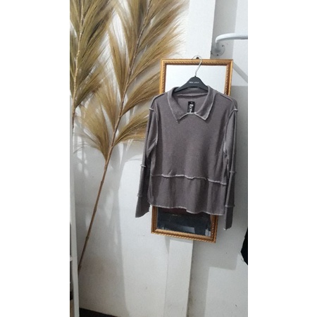 atasan rajut bol bal