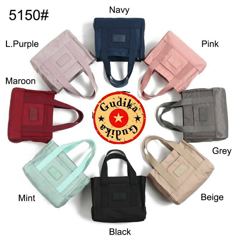 BIG PROMO GUDIKA 5150 - Tas Wanita Selempang Bahu Hand Bag Fashion Cewek Perempuan Bahan Nylon Fabric Waterproof Anti Air Original Terbaru Kekinian Import Korea