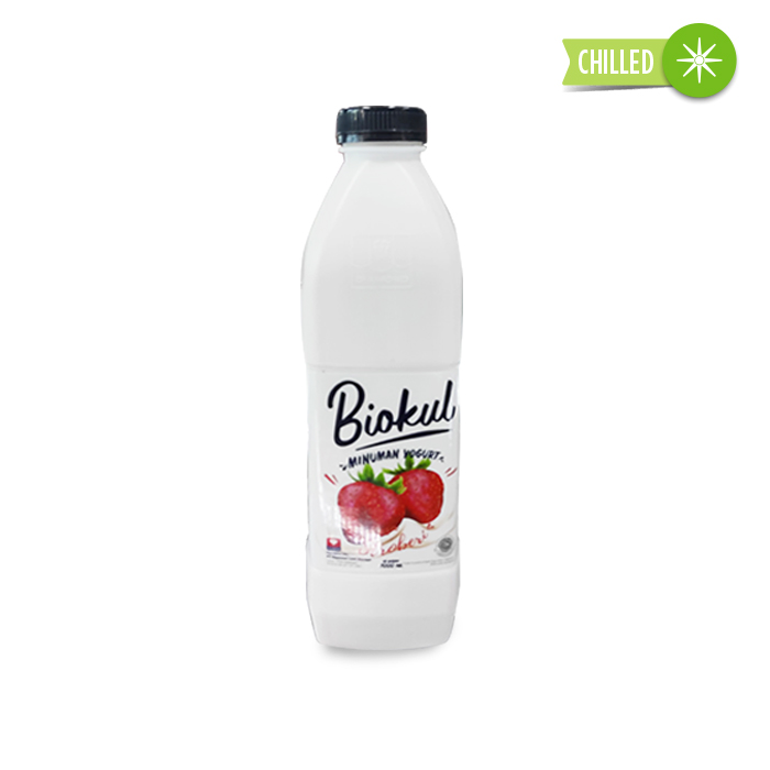 Biokul Drink Yogurt Strawberry 1000 ML