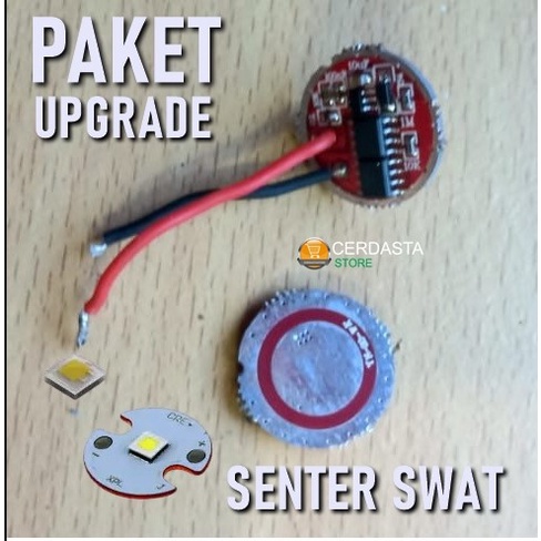 [ BAYAR DITEMPAT ] DRIVER LED SST40  Cree XM-L2, XPL2, XPL Hi, KW.CULNM1.TG 5 MODE