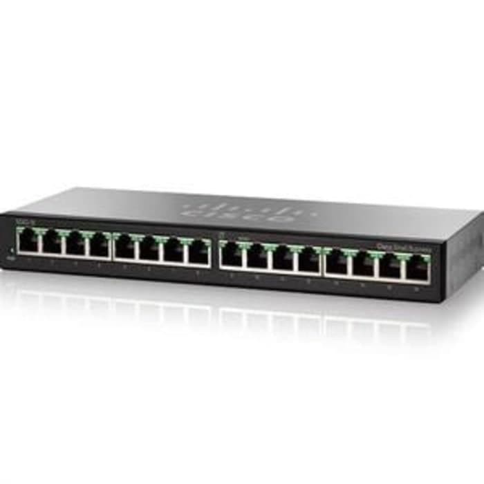"CISCO SG95-16-AS 16-Port Gigabit Desktop Switch"