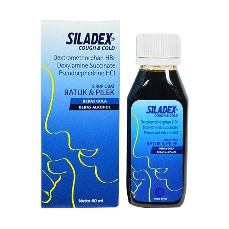 SILADEX CC SILADEX BIRU 60 ML SIRUP BATUK TIDAK BERDAHAK