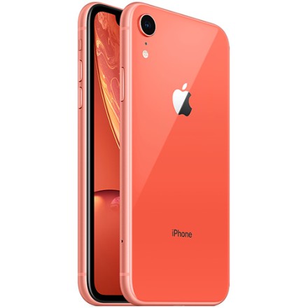 iPhone XR 64GB All Sim Silent Fullset Original Second Mulus100% 3utools All Green (Garansi 1 Tahun)-Coral