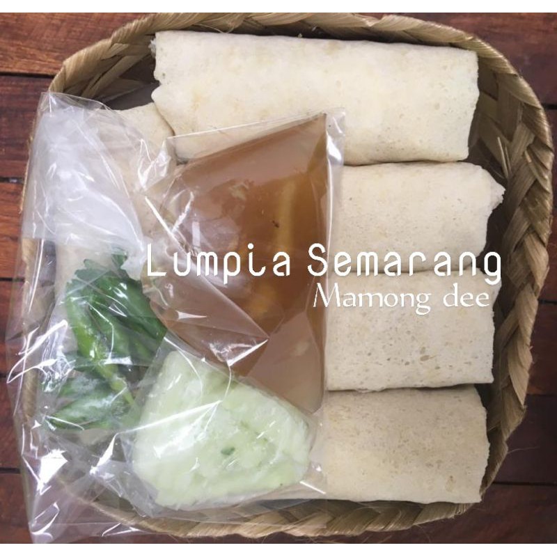 Lumpia Semarang Enak Barokah Jumbo 1 Box Komplit