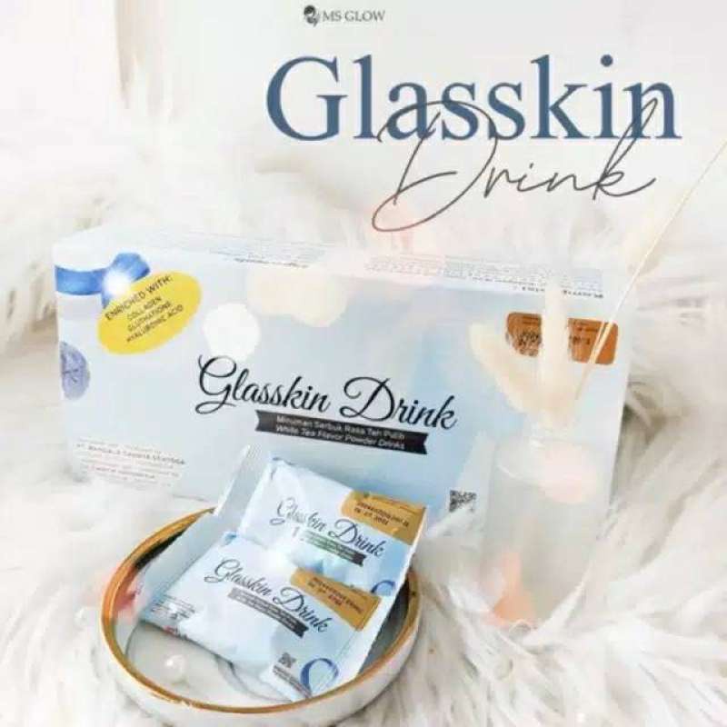 Glasskin Drink MS Glow ORIGINAL Mencerahkan Melembabkan Kulit dari Dalam - Suplemen Kecantikan