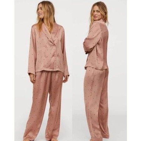 Piyama pajamas HnM long satin
