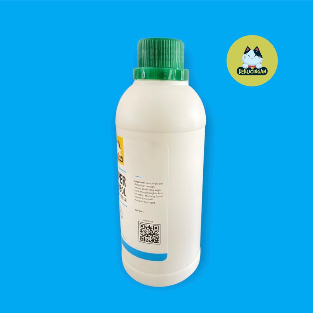 Karbol Sereh Antibacterial Disinfektan HIPERKARBOL Kekucingan 500ml