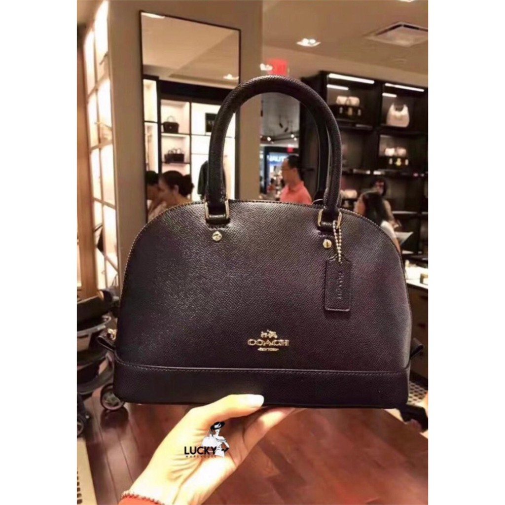 Coach Signature Mini Sierra in Satchel Black - ORIGINAL 100%