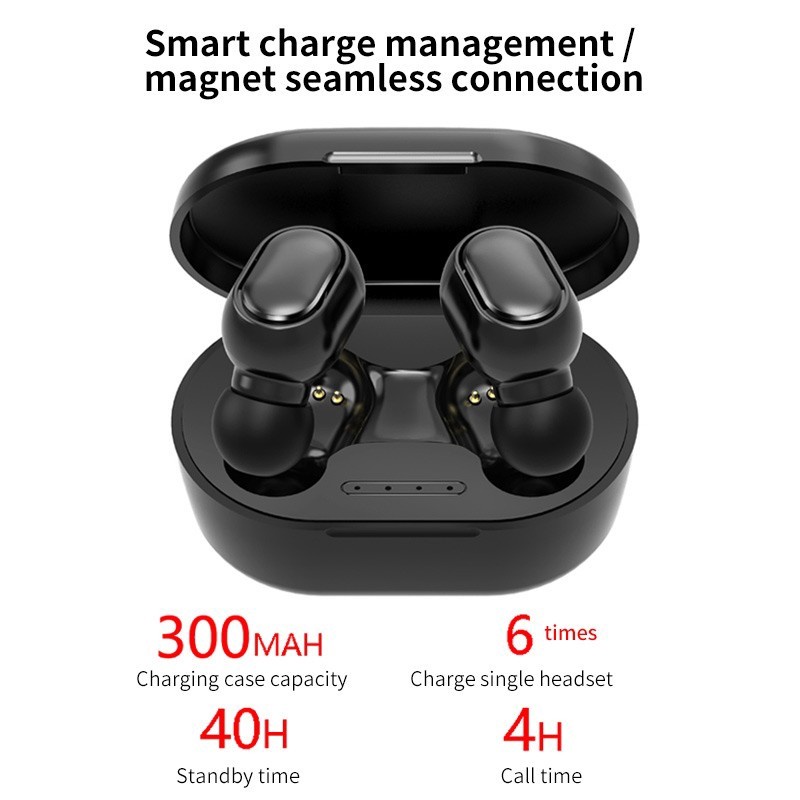 Headset Bluetooth Tws A7s 5.0 Airdots Magnetic Charge