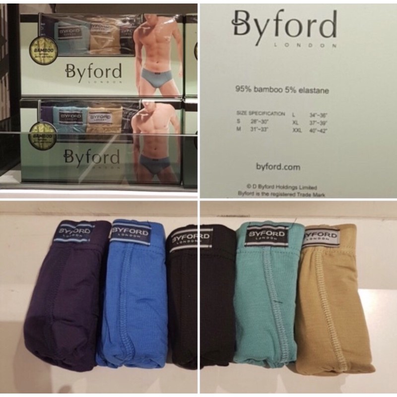 Byford Underwear Pria / Celana Dalam pria isi 5pcs