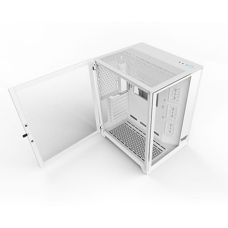 Casing PC Paradox Gaming Fenrir White Tempered Glass Gaming Case