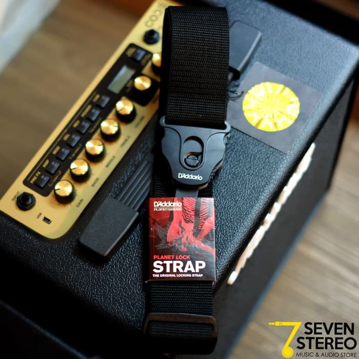 D'Addario Strap Lock Black