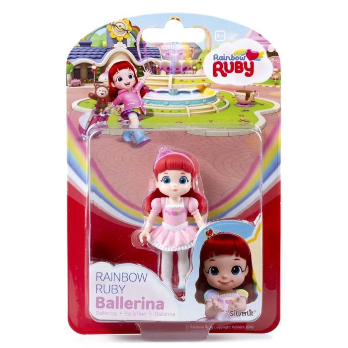 Figure | Rainbow Ruby Figurine Ballerina Rr-89002 Mainan Anak Original