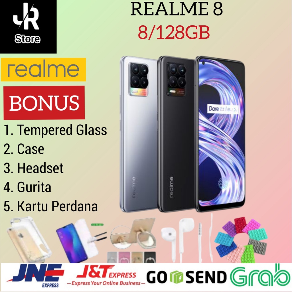 REALME 8 NFC 5G RAM 8GB 128GB GARANSI RESMI