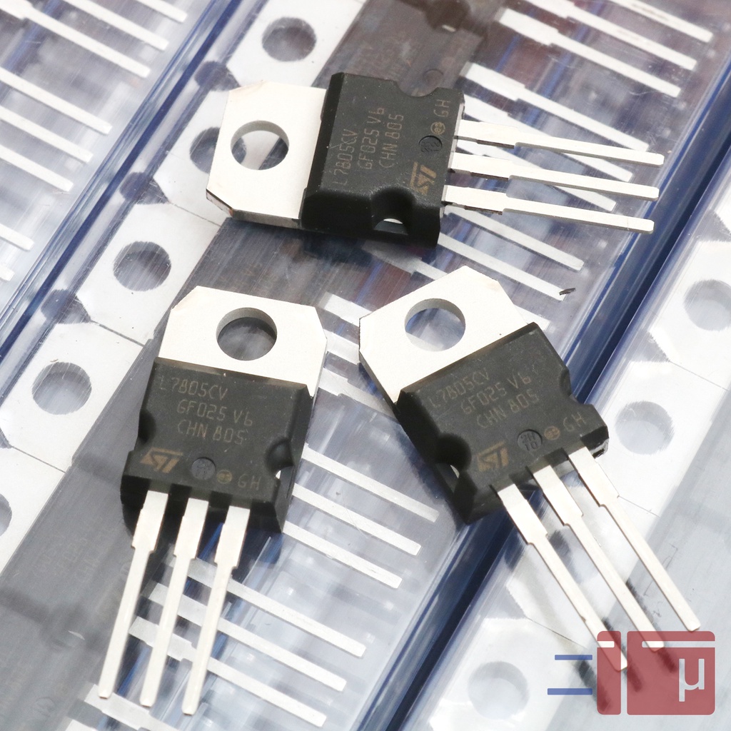 IC Voltage Regulator L7805CV 7805 Original ST