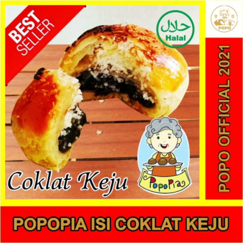 PopoPia Isi Coklat Keju
