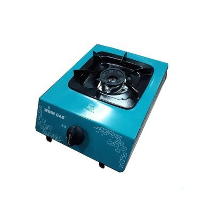 KOMPOR GAS 1 TUNGKU I KOMPOR GAS STAINLESS 1 TUNGKU - WINN GAS