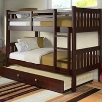 tempat tidur tingkat 3 minimalis jati