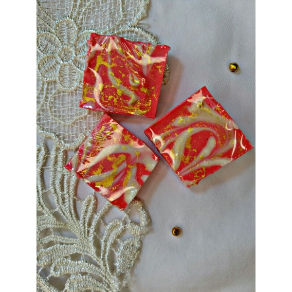 

Lovable - Coklat Marble Pink