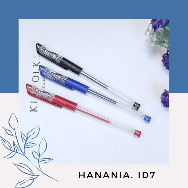 PENA GEL 0.5 MM / ALAT TULIS / PERLENGKAPAN SEKOLAH / PULPEN