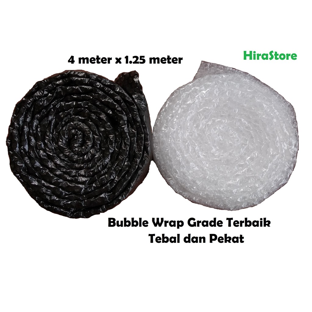 

Bubble wrap 1.25 meter x 4 meter grade 1 terbaik muliapack roll plastik biru