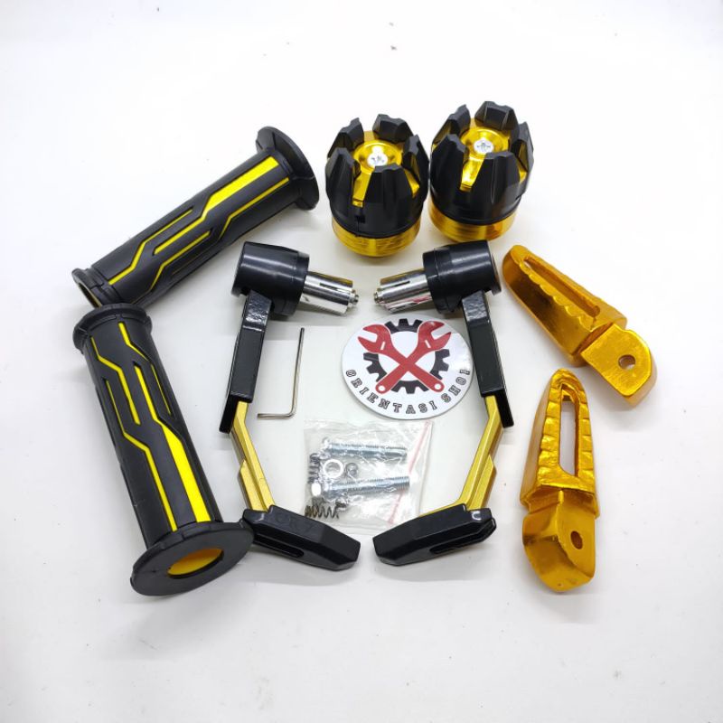 proguard robot Babet+handgrip new model tulisan Thailand+Jalu as roda+FootStep Universal