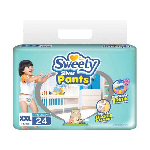 Sweety Silver Pants XXL 24