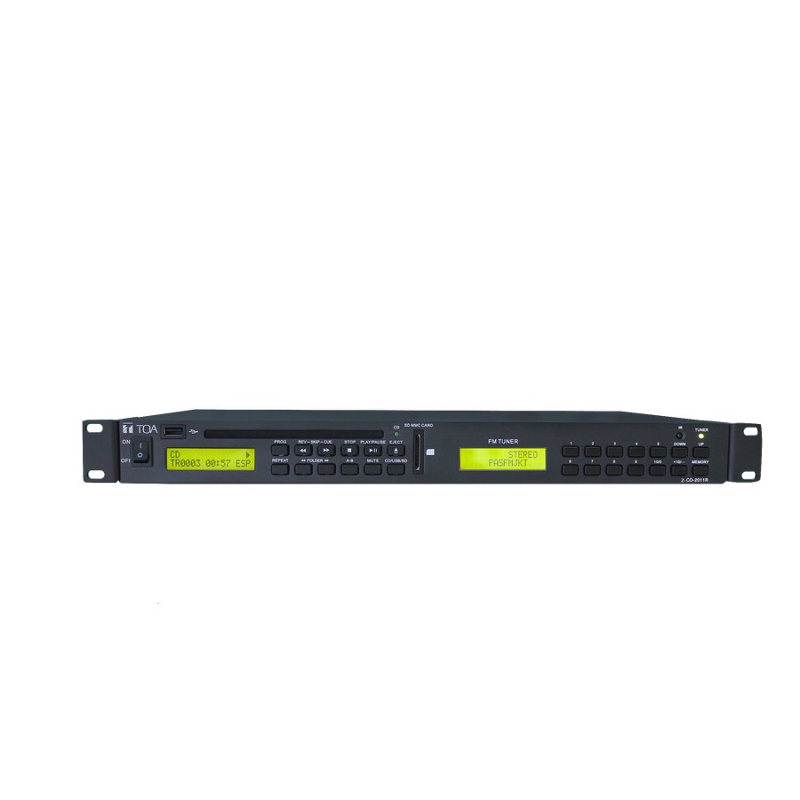 TOA Z-CD2011R Z CD 2011R CD Player USB,FM,USB Original
