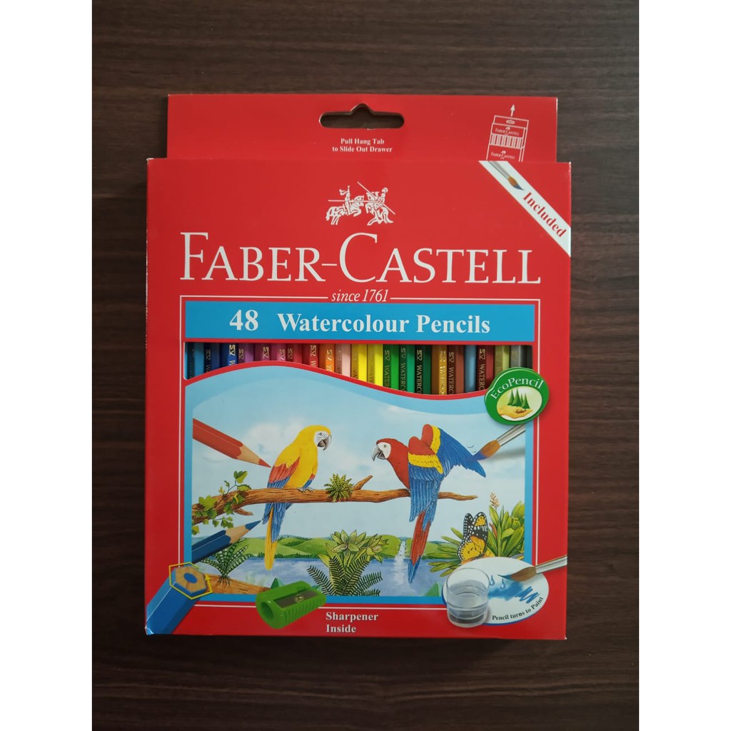 

Pensil Warna Air (Water Colour Pencils) Faber Castell 48L