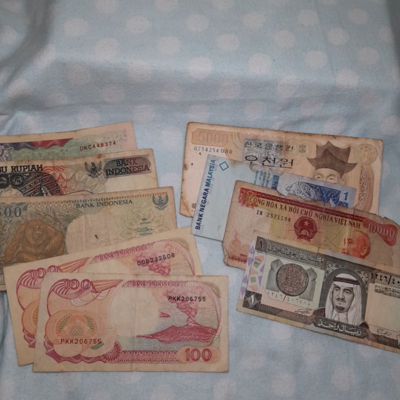 uang kertas kuno indonesia