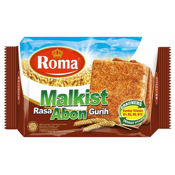 

Roma Malkist Abon Crackers 135G Surabaya