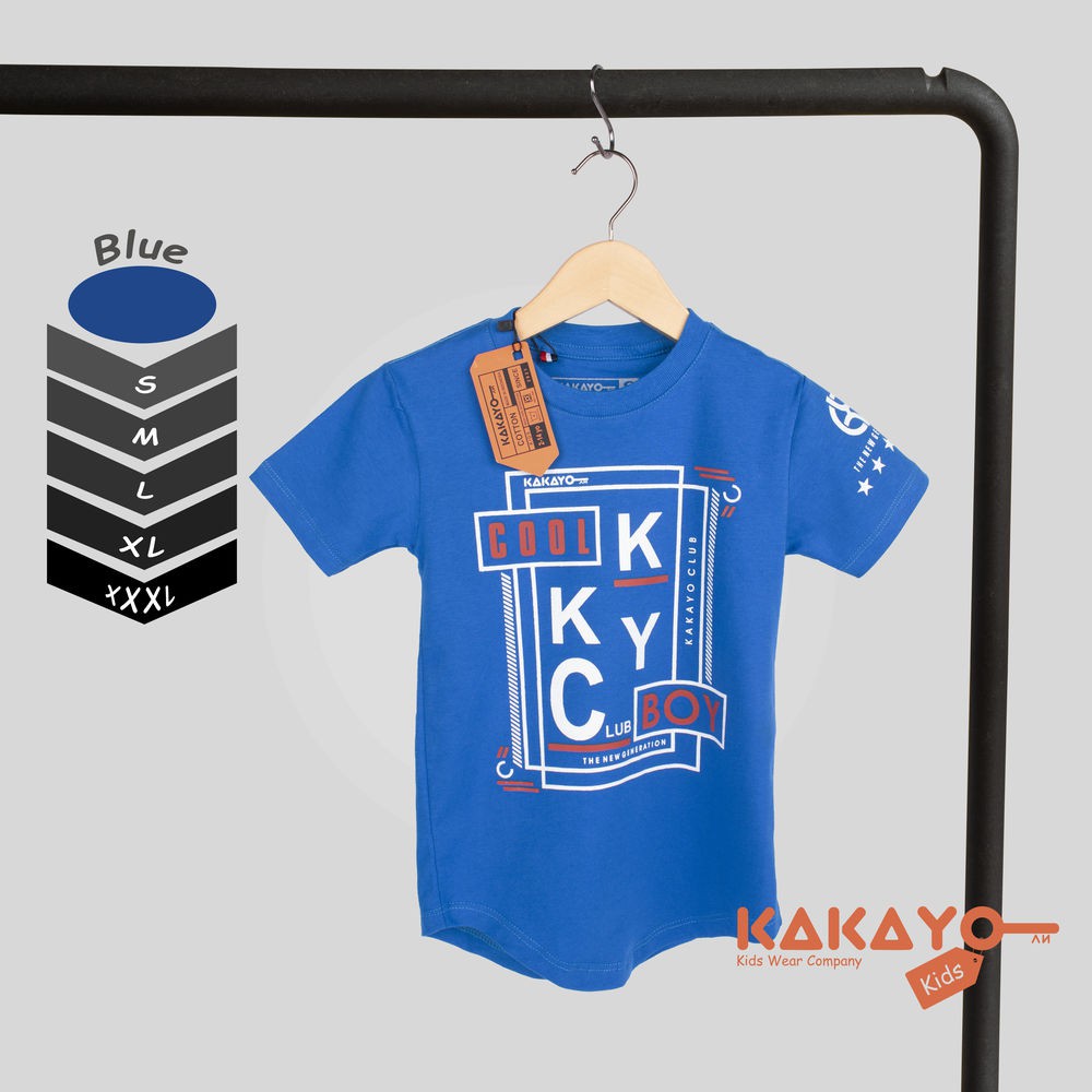 Kakayo Kids  /Kaos Anak laki/Muslim/Atasan/Baju anak cowok//pakaian anak/Bahan Katun 30s