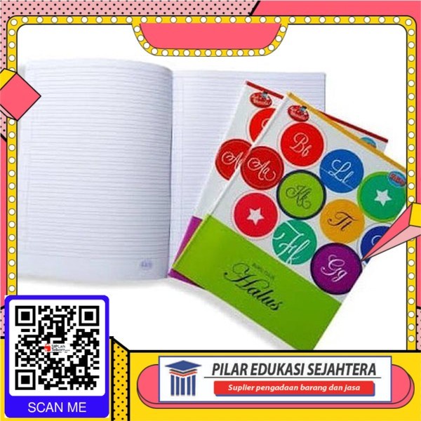 

BUKU TULIS HALUS SIDU 38 LEMBAR (1PACK)