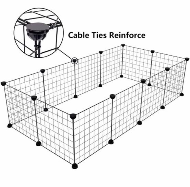 C&amp;C CAGE GRID KONEKTOR GRID CAGE KANDANG KELINCI KANDANG MARMUT KANDANG PAGAR HEWAN KANDANG TORTO