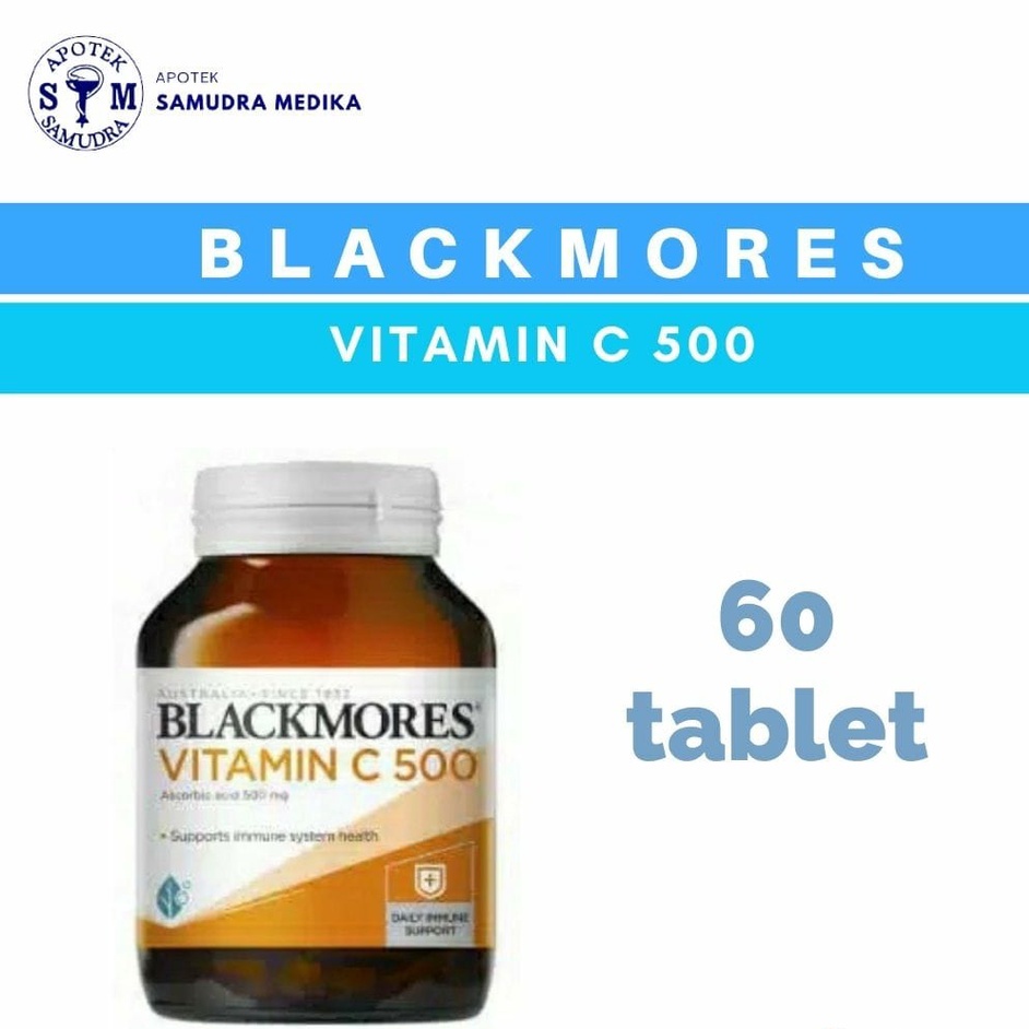 Jual BLACKMORES Vit C 500 (60 kapsul) | Shopee Indonesia