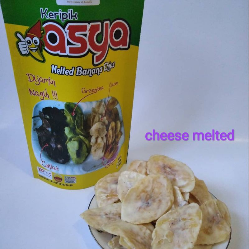 

keripik pisang lampung rasa keju melted