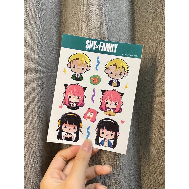 

Sticker Anime Lucu SPY x Family