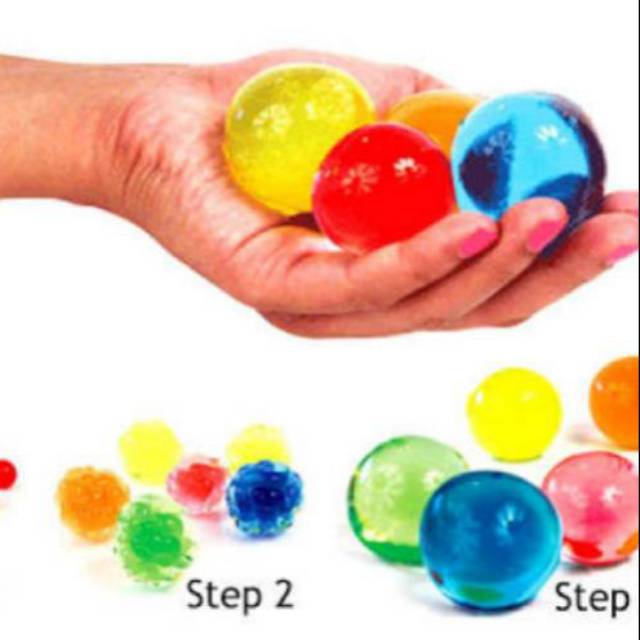 [BUY 1 GET 1] JUMBO WATERBEADS BESAR / water beads super slime sensory