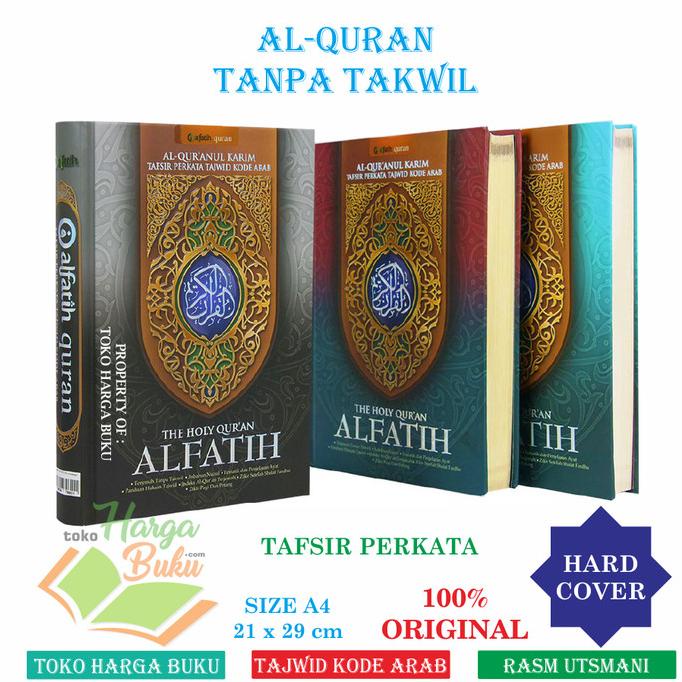 

Al-Quran Al-Fatih A4 HC ukuran BESAR The Holy Quran Alfatih Tajwid AFQ Star Seller Termurah